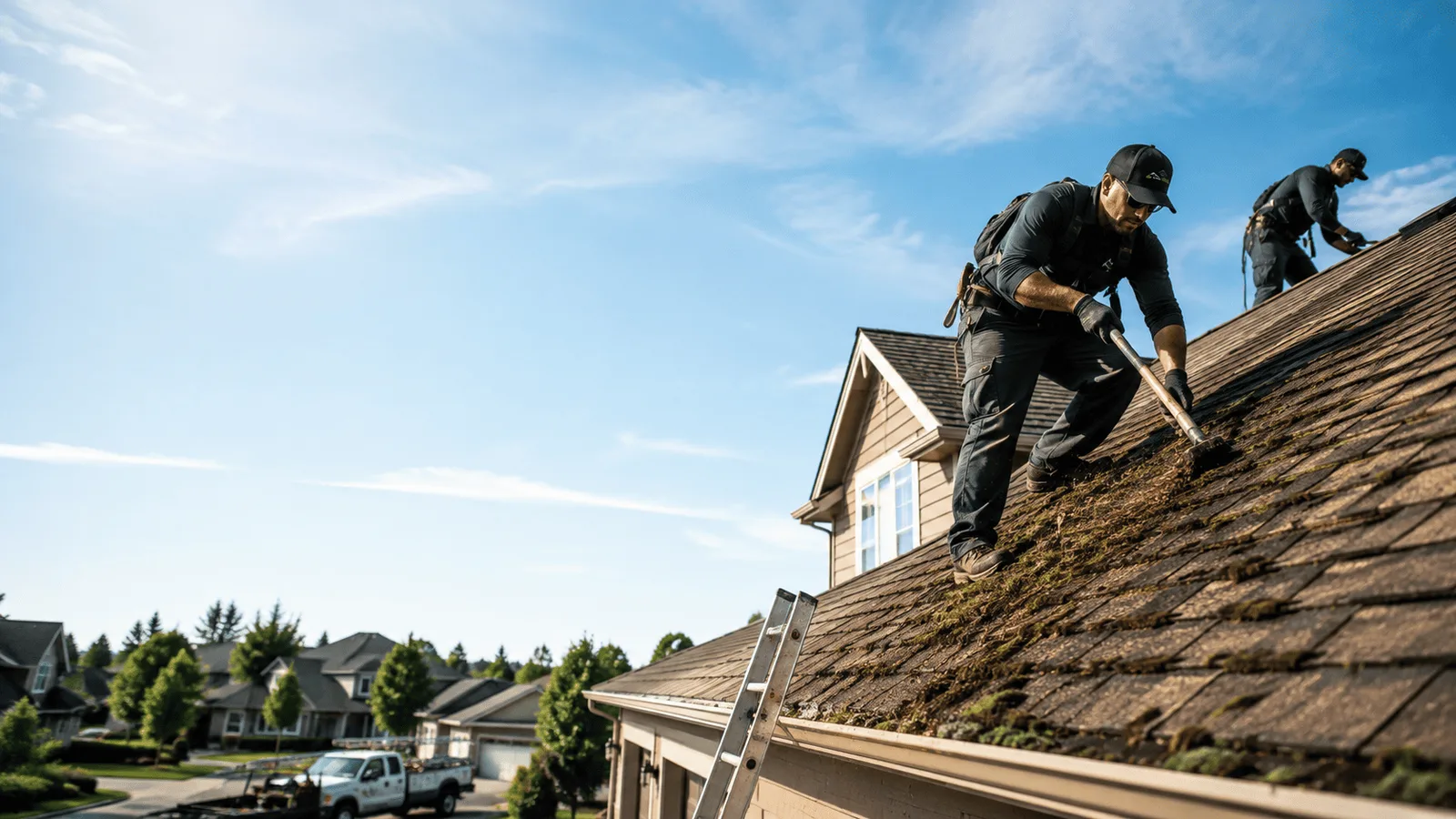 Roof Moss Removal in Penn, ND near me